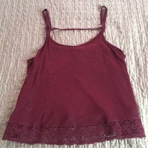 Cropped tank top